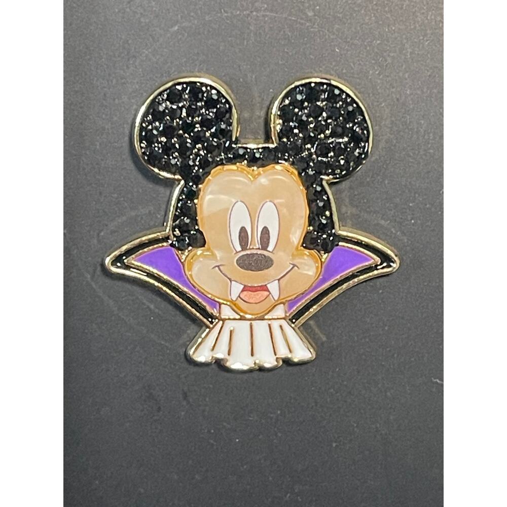 Disney Baublebar Mickey Mouse Vampire Halloween Stud Earrings NEW Dracula Bat